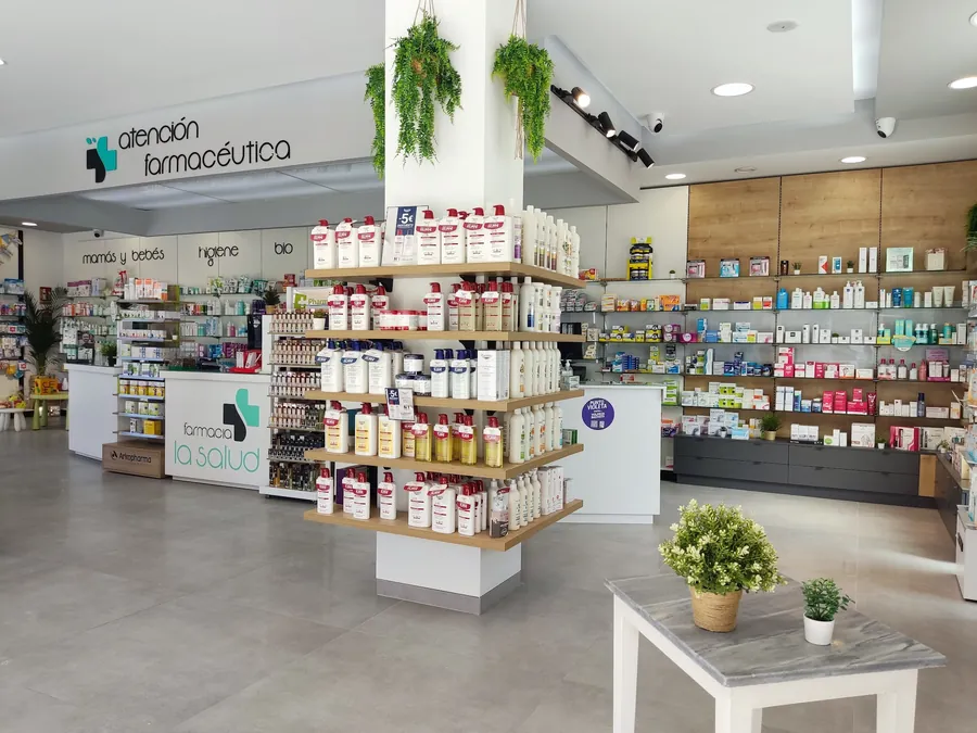 Zona de atención farmacéutica de la Farmacia La Salud de Archena